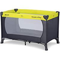 Hauck Dream N Play - Cuna de viaje para bebes a partir de 0 meses hasta 15 kg, incluido bolso de transporte, plegado y montaje f&aacute;cil, lavable a mano, 127.5 x 69 x 76 cm, dise&ntilde;o Disney