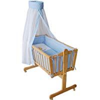 Honey Bee &ndash; Completa mecedora, cama, cuna para beb&eacute;s - azul - 51365-01