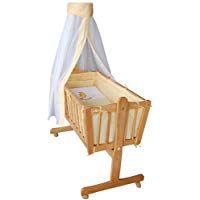 Honey Bee &ndash; Completa mecedora, cama, cuna para beb&eacute;s - amarillo - 51365-02