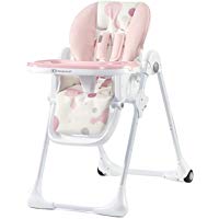 Kinderkraft YUMMY, Trone Beb&eacute;, Segura, Ajustable, De 6 Meses a 3 A&ntilde;os, Rosa