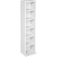 TecTake Estante de CD DVD Shelf archivado 102 CDs DVDs