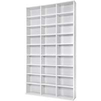 TecTake Estante de CD DVD Shelf archivado 1080 CDs DVDs
