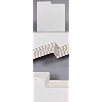 25 DIVISORES CLASIFICADORES DE Carton Hueco Color Blanco para Discos DE Vinilo LP - Ref.1839