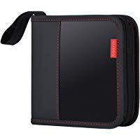 Porta CD,Coofit Estuche CD de 24 Disco Almacenamiento CD DVD Funda Protectora