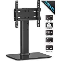 FITUEYES Soporte Giratorio de TV de 19-32 Pulgadas Soporte de Mesa para Televisor LCD LED OLED Plasma Plano Curvo TT103202GB
