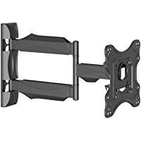 Invision&reg; Soporte TV Pared - Ultra Delgado Montaje Distancia a La Pared 46mm &ndash; Inclinable y Giratorio &ndash; Max VESA 200x200mm - LED LCD Plasma 3D 4K de 26 &ndash; 42 Pulgadas - Hasta 40kg de Peso (HDTV-M)