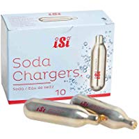 Isi Soda Chargers Capsules for Soda Bottles. 10 Pcs in a Pack. by iSi