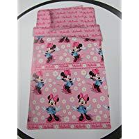 Disney &ndash; Juego s&aacute;banas Minnie Daysi Flower cama 105 cms