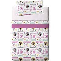 Disney Juego S&aacute;banas para Cama dise&ntilde;o Minnie, Algod&oacute;n-Poli&eacute;ster, Individual, 90,160 x270, 3 Unidades