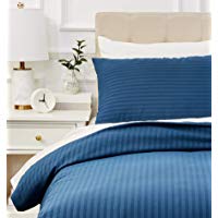 AmazonBasics - Juego de ropa de cama con funda n&oacute;rdica de microfibra y 2 fundas de almohada