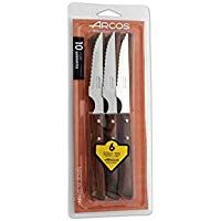 Arcos 372000 - Juego de cuchillos chuleteros, 110 mm (6pzas)