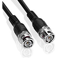 SIENOC BNC macho a macho cable para RG59 CCTV c&aacute;mara CCTV coaxial BNC macho a cable macho