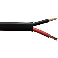 N&C - Cable plano doble de 5 m, 1,5 mm, 21 A, 2 n&uacute;cleos, alambre de pared fina, automoci&oacute;n
