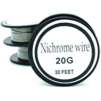 Nichrome wire36g 34g 32g 30g 28g 27g 26g 24g 22g 20g Calibre 100 FT 0,2 mm Resistencia AWG Resistencia (22Gauge/100Feet)