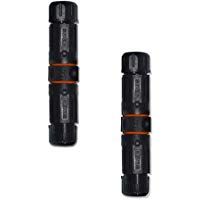 NUZAMAS M20 - Juego de 2 conectores RJ45 impermeables IP68 Ethernet LAN RJ-45 red adaptador de extensi&oacute;n acoplador para jard&iacute;n al aire libre