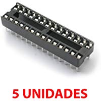 5X Z&oacute;calo DIP28 28 Pines pin Socket doble contacto prototipos