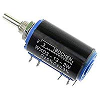 Potenci&oacute;metro Bobinado Rotativo de Precisi&oacute;n Multivuelta 2W WXD3-13 (10K ohm)