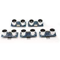 AMOYER 5 Piezas de HC-SR04 M&oacute;dulo de medici&oacute;n de Distancia por ultrasonidos transductor del Sensor para Arduino