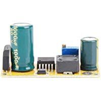 AC-DC m&oacute;dulo de bajada de voltaje, AC24V-DC12V 3A voltaje de salida ajustable m&oacute;dulo de fuente de alimentaci&oacute;n convertidor regulador para auto, audio, motor, pantalla LED