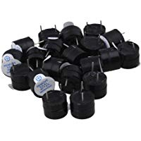 Yibuy - Juego DE 20 zumbadores de Sonido Continuo de 5 V