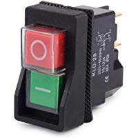 eastar 250V IP55 KJD17 KLD28 Parada de Arranque de 4 Clavijas en el Interruptor de Apagado Volt 2BTN Adecuado para m&aacute;quinas de Taller