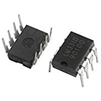DealMux a14060600ux0506 LM331 8 Pin DIP Precision Voltagem para frequ&ecirc;ncia conversor IC Chip, 2 Piece