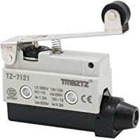 Interruptor de l&iacute;mite de Heschen, TZ-7121, horizontal, con actuador de palanca de rodillo largo, 380&nbsp;V CA, 10&nbsp;A, &uacute;nico polo