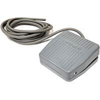 Interruptor de pedal, TFS-201, 10 A, 250 V CA, interruptor de pedal, pedal el&eacute;ctrico, control de encendido/apagado con cable de 2 m