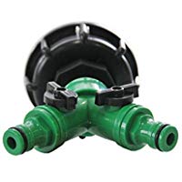MultiTanks 999082 - V&aacute;lvula de 2 v&iacute;as para tanques (capacidad 1000 l, pl&aacute;stico), multicolor