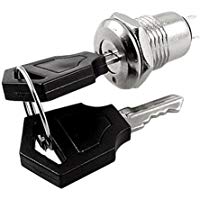 SODIAL(R) Interruptor de Llave Dos Terminales On Off con Llaves