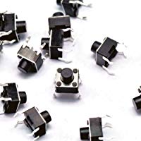 10x Pulsadores bot&oacute;n PCB Tactile Push Button Switch Tact Switch 6X6X5mm DIP