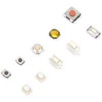 200 Unids 10 Tipos de Micro Interruptor de Bot&oacute;n Pulsador Kit de Interruptores T&aacute;ctiles de Bot&oacute;n Pulsador Moment&aacute;neo con Caja