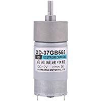 12V 24V Motor El&eacute;ctrico de Grande Esfuerzo de Torsi&oacute;n de DC 15W de Velocidad Lenta y Poco Ruido con Engranaje(12V 30r/min)