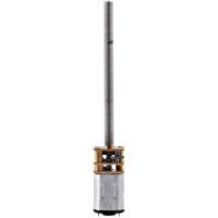 Motor el&eacute;ctrico de reducci&oacute;n Reversible del Tornillo de la Caja de Cambios de DC 12V N20 con el Eje de Salida Largo 400RPM de los 16MM