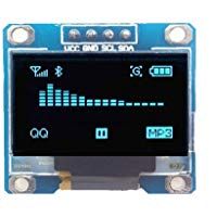 zreal 0,96&nbsp;Pulgadas I2&nbsp;C IIC Serie 128&nbsp;x 64&nbsp;Azul OLED LCD Pantalla LED M&oacute;dulo para Arduino