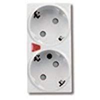 Schneider Electric U3.067.18S T.C. Doble Sistema Aleman con Seguridad Y Pi, Juego de 5