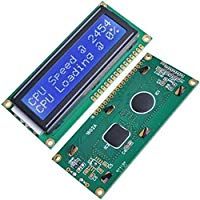 Tenflyer M&Atilde;&sup3;dulo LCD ESUMIC para Arduino UNO R3 Mega2560 16 X2 1602 blanco en azul