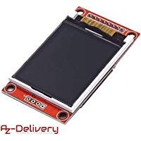 AZDelivery ⭐⭐⭐⭐⭐ Pantalla 128 x 160 Pixeles 1.8 Pulgadas SPI TFT Display para Arduino con Ebook Incluido