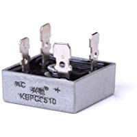 Br3510 Kbpc-3510 Caja De Metal Puente Rectificador 35A 1000v