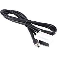 Cable adaptador AUX de 3,5 mm hembra Jack AUX Cable de audio para 307 308 407 408 507, C2 C5 RD4, C-Quatre