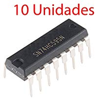 x10 Registro Desplazamiento SN74HC595N 8-bit Shift Register 74HC595 DIP-16 74595