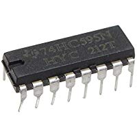 Ils - 75 Piezas SN74HC595N 74HC595 74HC595N HC595 DIP-16 8 bit Shift Register IC