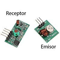 M&oacute;dulo Emisor y Receptor RF 433MHz Inalambrico control remoto receiver