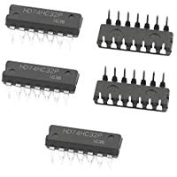DealMux a14070800ux0142 74HC32 HD74HC32P DIP-14 IC Quad 2-input OR Gates, 5 pieza