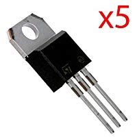 5X Transistor Darlington TIP120 NPN