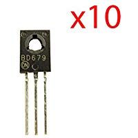 10X Transistor Darlington BD679 NPN 80V 4A
