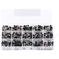 600Pcs 15 Clases De Valores X 40 PC NPN PNP Transistor TO-92 Kit Set Con Caja De Pl&aacute;stico