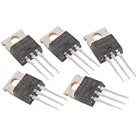 DealMux a11080400ux0080 IRFZ34N MOSFET Transistor, 55V 30A, TO-220AB, 5 pieza