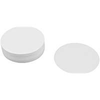 sourcingmap papel de filtro cualitativo 100pcs Laboratorio de c&iacute;rculos de 7cm de di&aacute;metro de flujo r&aacute;pido con discos