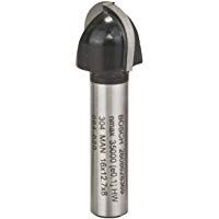 Bosch 2 608 628 369 - Fresas para medias ca&ntilde;as - 8 mm, R1 8 mm, D 16 mm, L 13 mm, G 45 mm (pack de 1)